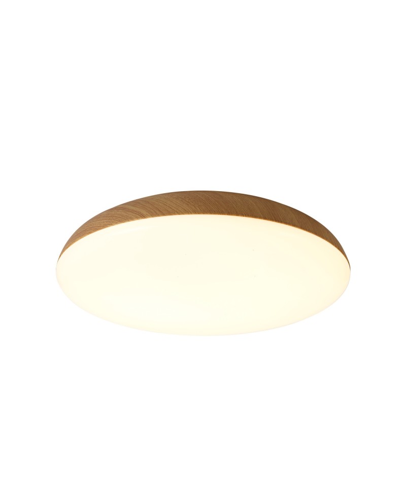 KAZZ * PLAFÓN GRANDE MADERA - E27